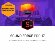 SOUND FORGE Pro 17 (licencja edukacyjna)
