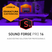 SOUND FORGE Pro 16 (licencja edukacyjna)