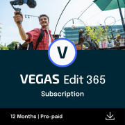 VEGAS Edit 365 (komercyjna subskrypcja na 12 miesięcy)