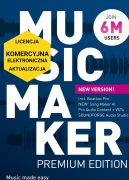 MAGIX Music Maker Premium Edition 2023 (licencja elektroniczna, komercyjna, aktualizacja)