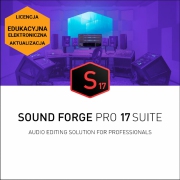 SOUND FORGE Pro 17 Suite (licencja edukacyjna, aktualizacja)
