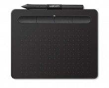 Tablet graficzny Wacom Intuos Pen S (A6) CTL-4100KN czarny + program + kurs obsługi PL. Wypożyczalnia - egzemplarz demo.