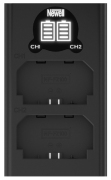 Ładowarka dwukanałowa Newell DL-USB-C do akumulatorów NP-FZ100 do Sony