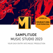 MAGIX Samplitude Music Studio 2023 (licencja elektroniczna, edukacyjna)