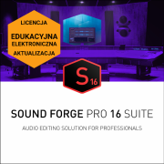 SOUND FORGE Pro 16 Suite (licencja edukacyjna, aktualizacja)