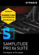 MAGIX Samplitude Pro X6 Suite (licencja elektroniczna, komercyjna, aktualizacja)