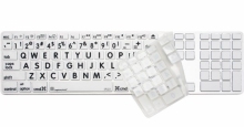 Nakładka MAC LargePrint BW (typ: US, Apple Keyboard) LS-LPRNTBW-M89-US