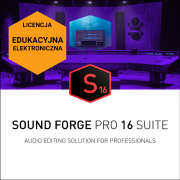 SOUND FORGE Pro 16 Suite (licencja edukacyjna)