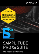 MAGIX Samplitude Pro X6 Suite (licencja elektroniczna, edukacyjna, aktualizacja)