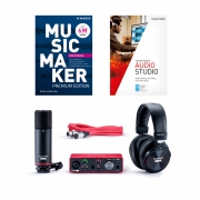 MAGIX Music Maker Studio Edition (Music Maker Premium Edition 2023 + Samplitude Music Studio + Focusrite)