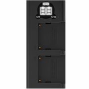 Ładowarka dwukanałowa Newell DL-USB-C do akumulatorów NP-F550/770/970 do Sony