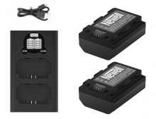 Zestaw ładowarka Newell DL-USB-C i dwa akumulatory NP-FZ100 do Sony