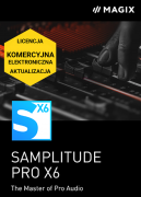 MAGIX Samplitude Pro X6 (licencja elektroniczna, komercyjna, aktualizacja)
