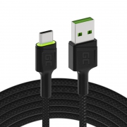 Kabel Green Cell GC Ray USB-USB-C (1,2m, LED)