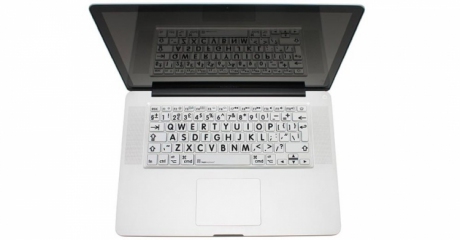 Nakładka MAC XLPrint BW (typ: US, MacBook) LS-LPRNTBW-MBUC-US