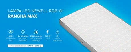 Lampa LED Newell RGB-W Rangha Max