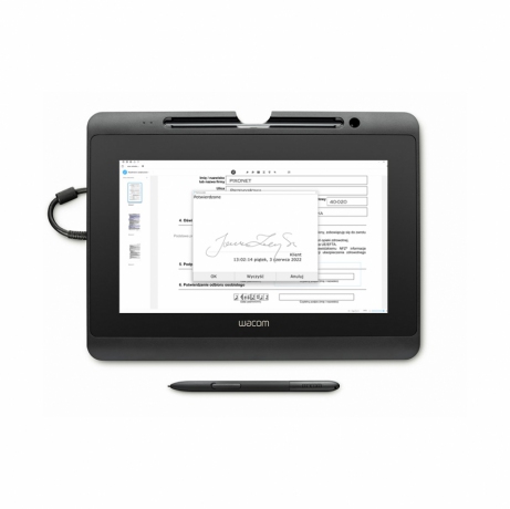 Tablet do podpisu elektronicznego DTH-1152-CH2+ licencja Sign PRO pdf