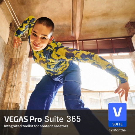 VEGAS Pro Suite 365 (komercyjna subskrypcja na 12 miesięcy)