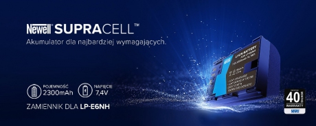 Akumulator Newell SupraCell Protect zamiennik LP-E6NH do Canon
