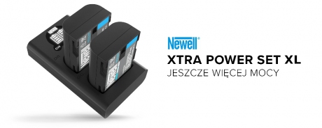 Zestaw ładowarka Newell DL-USB-C i dwa akumulatory NP-FW50 do Sony