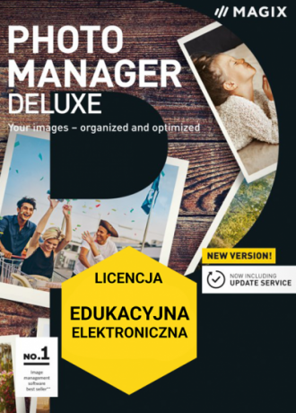MAGIX Photo Manager Deluxe (licencja elektroniczna, edukacyjna)