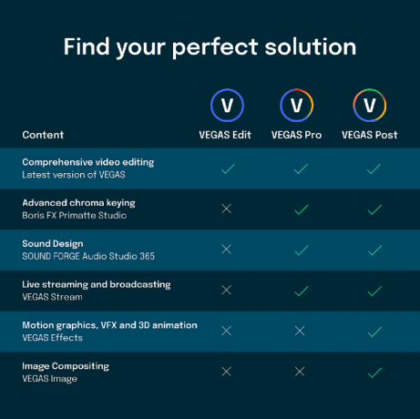 VEGAS Pro Edit 365 (komercyjna subskrypcja na 12 miesięcy)