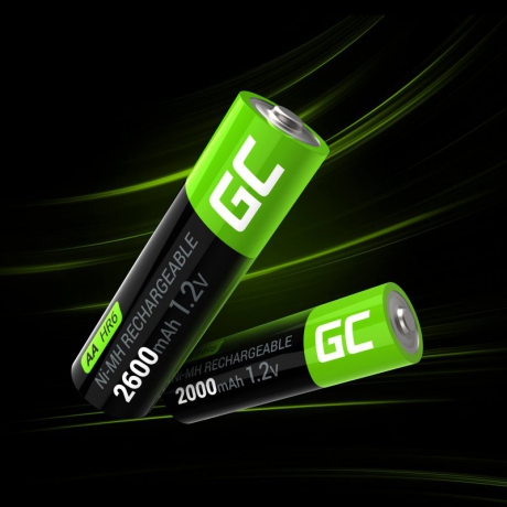 Akumulatorki Green Cell 4x AA R6 2600mAh Ni-MH