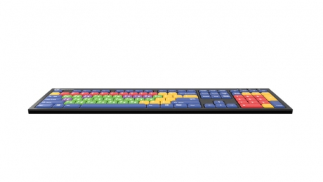 Klawiatura PC Logickeyboard Pedagogy Learning Keyboard do nauki dla dzieci z lampką LigicLight (typ: US, NERO) LKB-LBHS-BJPU-US